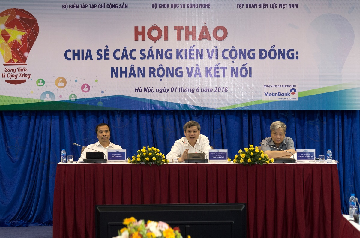 Nhân rộng và kết nối Sáng kiến vì cộng đồng